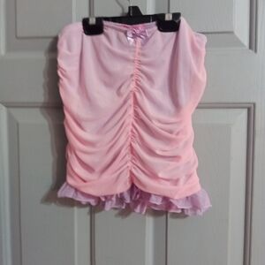 Sugar Thrillz Queen's Daughter Ruched Mini Skirt